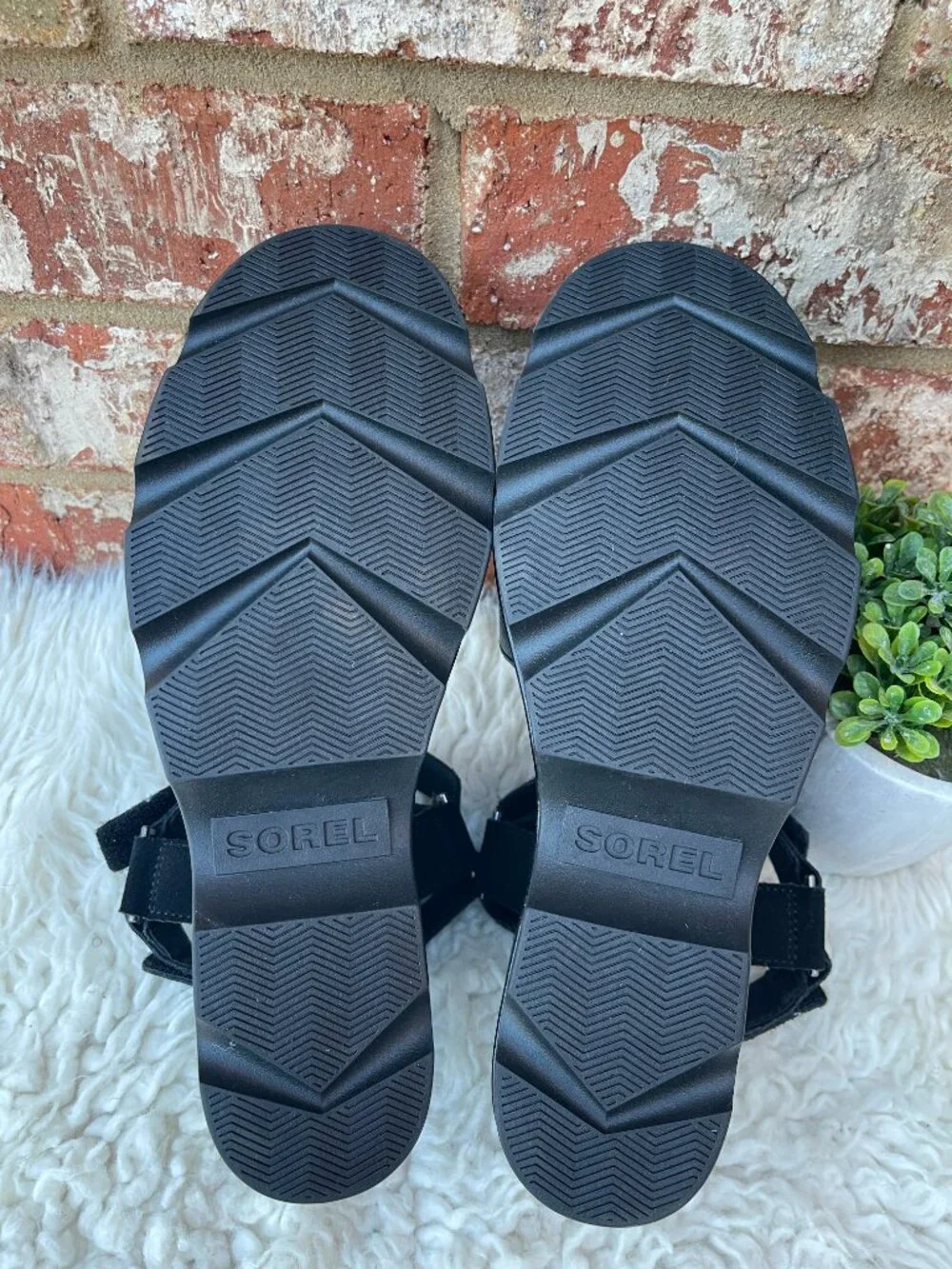 New without box Sorel Joanie IV Slingback Platform Wedge Sandal. Size 10